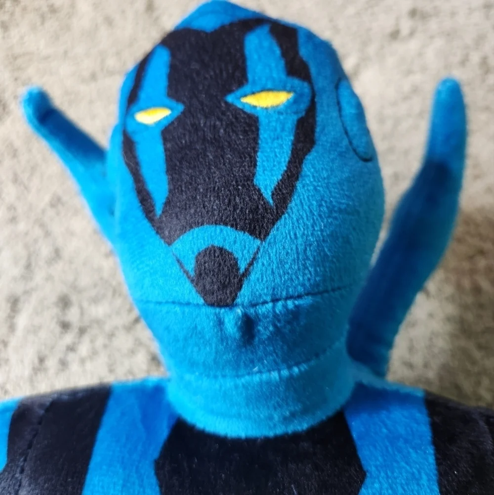 Blue Beetle Kids' Throw Pillow